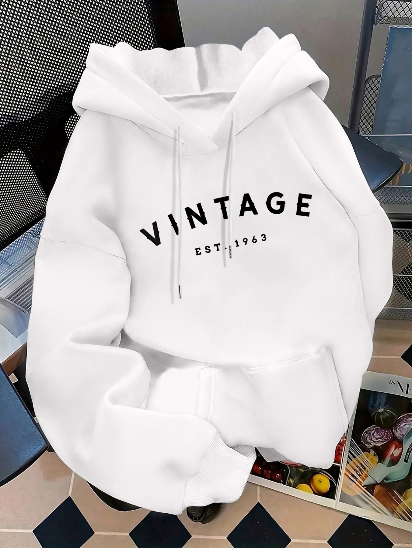 Lässiges Damen-Sweatshirt mit  – Summer Clothing Drawing Bewertung und Preis