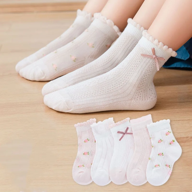 Kindersocken, 5 Paare/Lot, Frü – Summer Clothing Baby Girl Bewertung und Preis