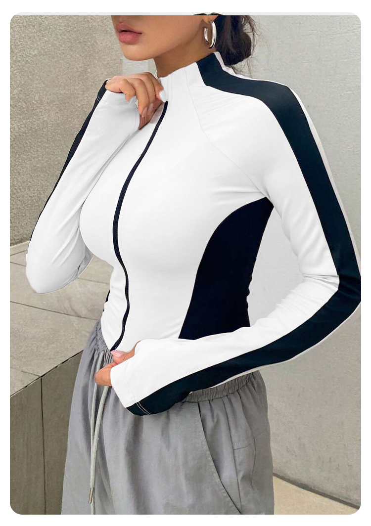 Yoga-Kleidung Stehkragen-Jacke – Summer Clothing Stores Bewertung und Preis